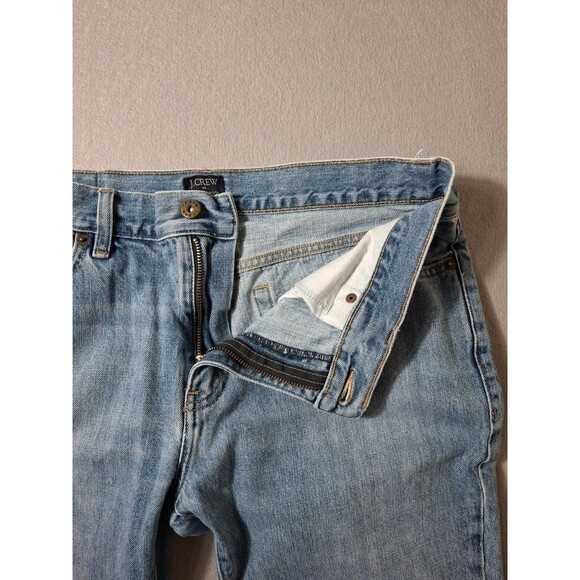 J Crew Jeans Men's 33x32 Blue Denim The Driggs Straight Faded Prepy School - Picture 6 of 9